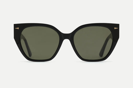 AHLEM MARGUERITE sunglasses in black-g-15 at The Eye Gallery Houston front