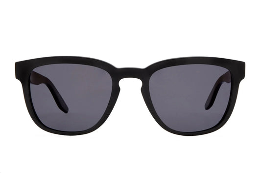 BARTON PERREIRA COLTRANE sunglasses in black-nocturnal-polarized from front at The Eye Gallery Houston